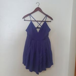 NWT NBD pleated mini dress